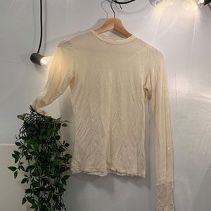 Creme crewneck
